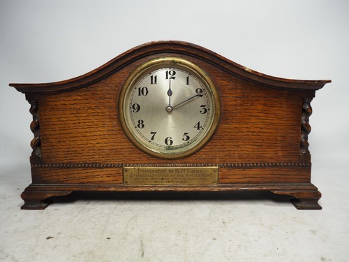 Antique oak with barley twist - oak,