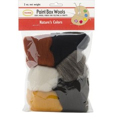 Colonial paint box wools 33oz - wools, .33oz