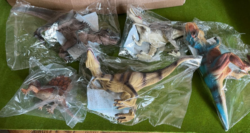 Dinosaur plastic model toys - plastic,