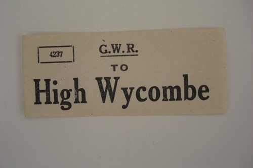 Original antique luggage label - original,