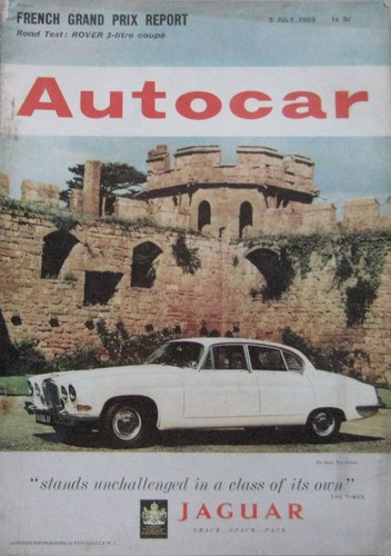 Autocar magazine 1963 - magazine, 5/7/1963