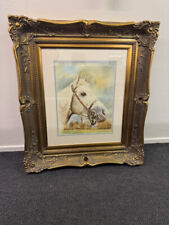Good quality WIDE Ornate Shabby Chic swept picture frame GOLD 