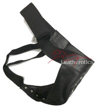 Mens Real Leather Jock Strap