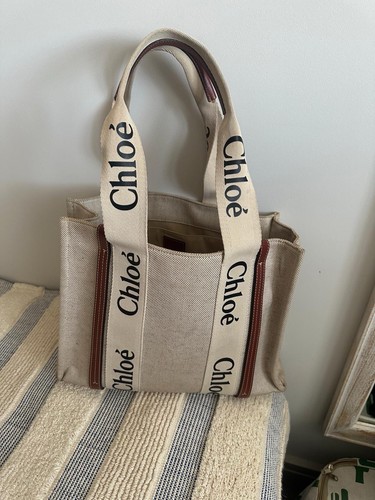 Chloe woody tote - , medium