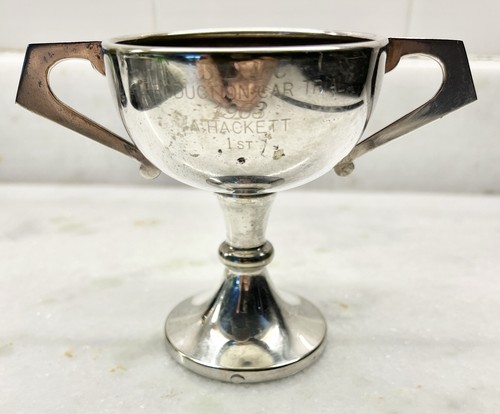 Vintage trophy engraved - vintage, 5”