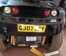 Mobility Scooter Number Plates