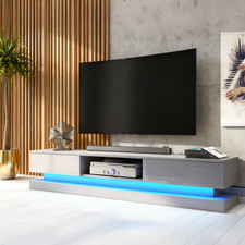180cm Grey Matt TV Unit with