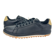 Adidas Go To Spikeless II Golf Shoes, Mens Golf Trainers UK Size 10.5, Black,New