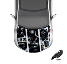 Batman Arkham Comic Hood Wrap