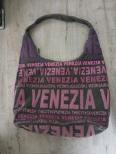 Robin Ruth Tote Bag. Purple/Pink/Grey. Venezia