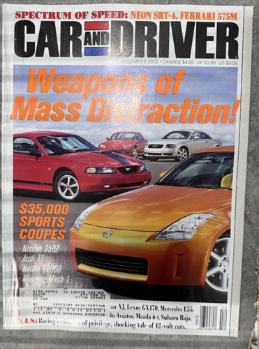 Car and driver magazine - car,