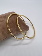22K 22ct Gold Filled Lady’s Bangle/Bracelet Set Of 2, 21grams Size 2.6 Ref:-524