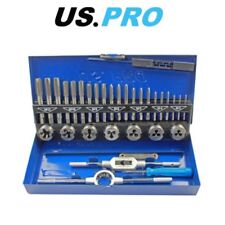 US PRO 32 Piece Metric Tap And Die Set M3-M12 2625