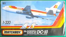 Vintage 1990 1/320 Matchbox McDonnell Douglas DC-10 PK-804 Sealed Box