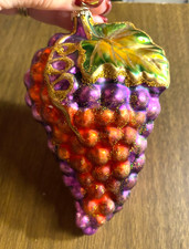 Blown Glass Glitter Purple &