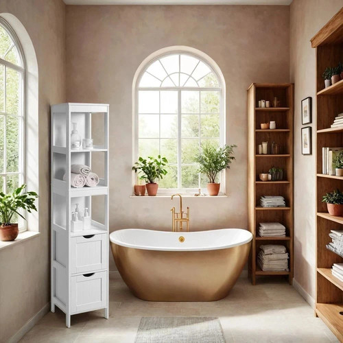 Vasagle bathroom floor cabinet - bathroom,