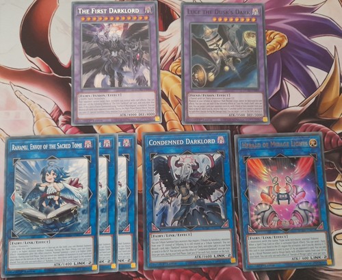 Yugioh darklord deck - yugioh,