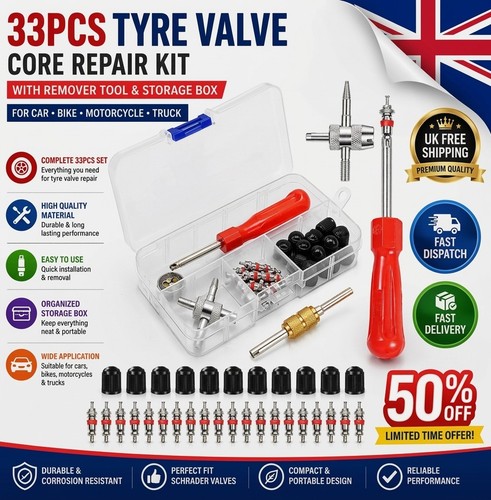 33pcs tyre brass valve - brass,