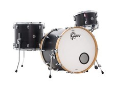 Gretsch Brooklyn 22" Drum Kit, Satin Black
