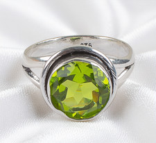 Elegant Peridot Gemstone 925