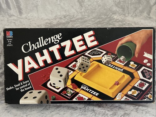 Challenge yahtzee dice board - challenge,