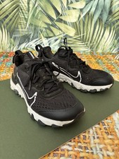 Black Nike React Junior Size