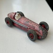 DINKY ALFA-ROMEO 158/159 ALFETTA RACING CAR 232 RED PLASTIC HUBS VINTAGE 1960-2