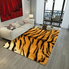 Animal Print Rug Tiger Leopard