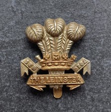 Genuine The Leinster Regiment Cap Badge