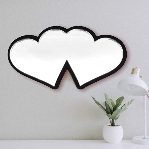 Heart shaped wall - shaped, with