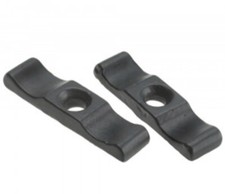 2 x Black 2" 50mm Turn Button