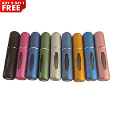 5ml Refillable Perfume Atomizer Spray Bottle - Portable Travel Mini Purse Size
