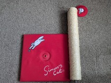 Official Embroidered Simon's Cat Scratching Post - Very Good Condition
