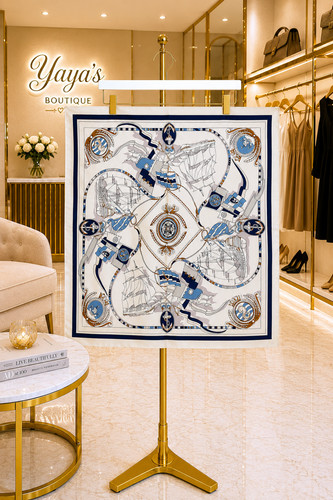 Maxx white blue nautical - &,