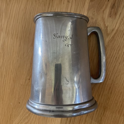 Pewter tankard - pewter,