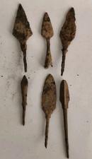 LOT OF 6 ANCIENT ROMAN IRON