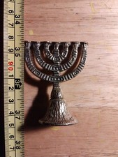 Small Vintage Brass Menorah