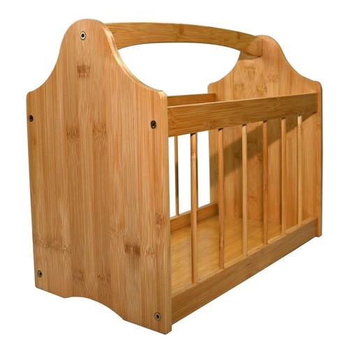 Magazine white rack holder - magazine,