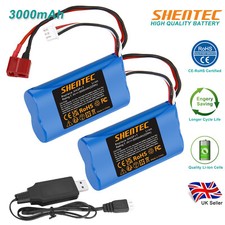 2x Li-Ion battery 7.4V 3000mAh