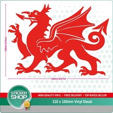 WELSH / WALES DRAGON SELF