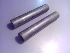 VW Beetle Classic 1962-on (not 1303) L+R Bonnet Spring Hinge Covers x2 Black OEM