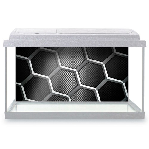 Fish tank background 90x45cm - fish,