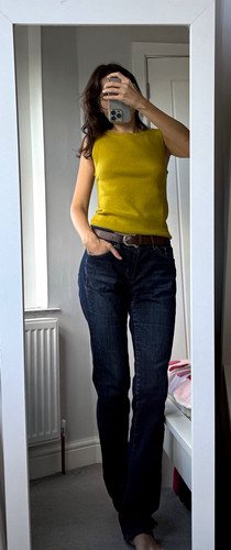 Uniqlo women dark wash - dark,