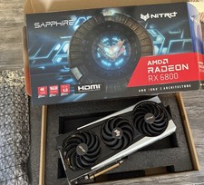 Sapphire Nitro+ AMD Radeon RX 6800 16GB GDDR6 Graphics Card PCIe 4.0 HDMI