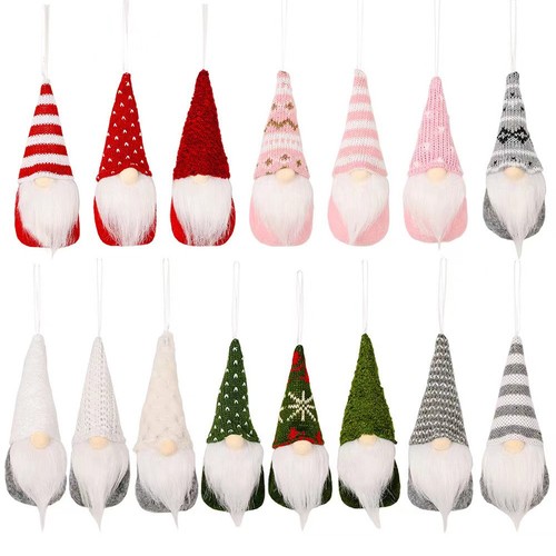 Christmas gnome ornaments - christmas,