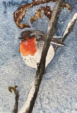 Original Watercolour Robin