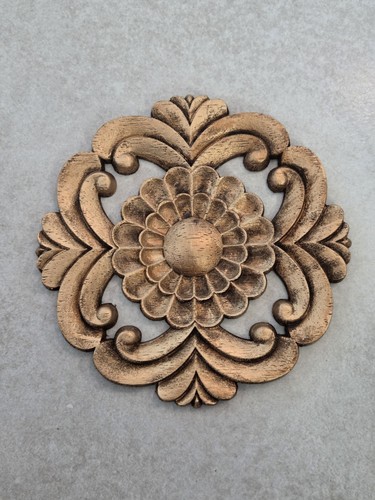 Vintage gold ornate - vintage, carved