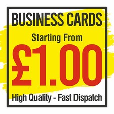 Business cards Personalised Printed Business Card  400gsm Silk