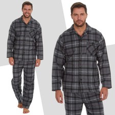 Mens 2-Piece Pyjama Set Grey