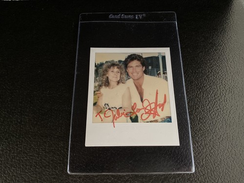 David hasselhoff signed - hasselhoff,